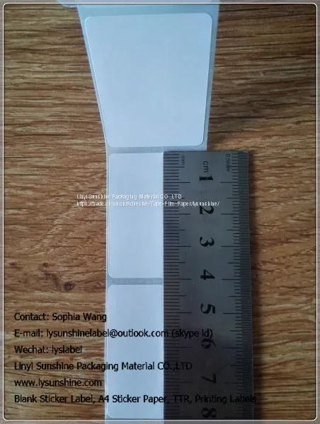 4*6 Zebra Blank Barcode Labels Made In China photo-2