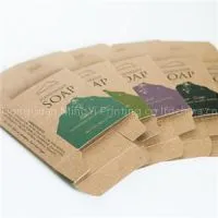 Full Color Customized Printed Kraft Box Two-tucks End