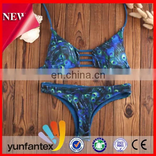 2017 Latest Style Good Quality Scuba Bikini Swimming Garment for Girl photo-2