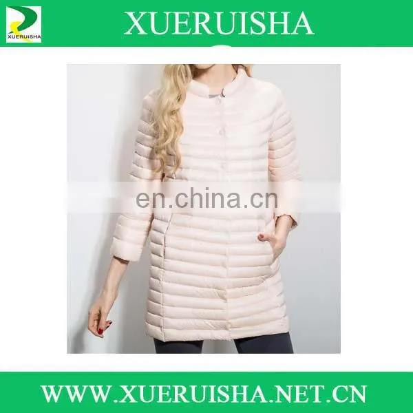 Custom Girls Winter Wholesale Down Jacket Made in China photo-2