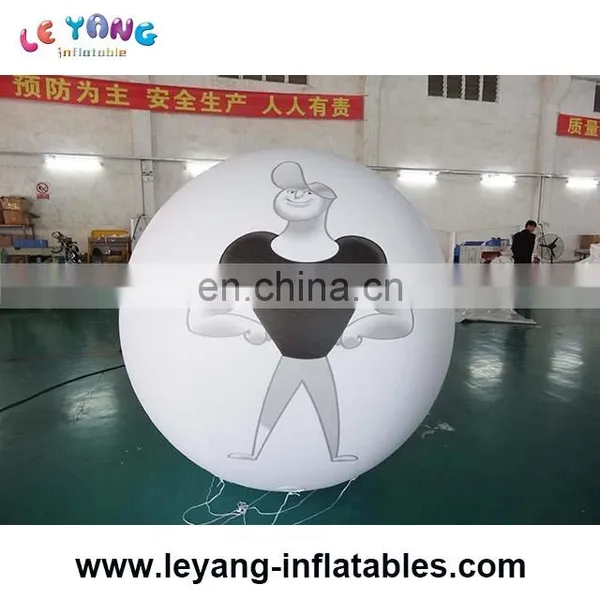 Full Printed Inflatable Balloon, Round Inflatable Balloon Print With a Man/president/woman photo-3