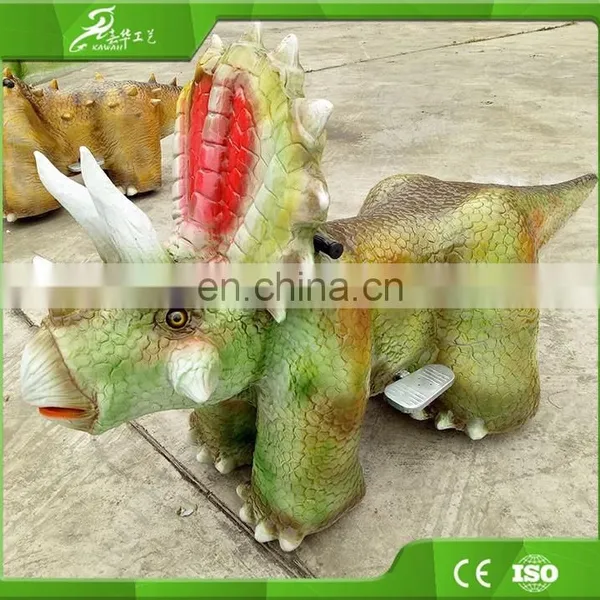 KAWAH Entertainment Equipment Coin Operated Dinosaur Ride Toy Car photo-2