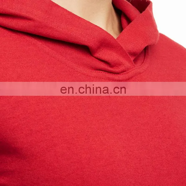 Unisex Cheap Pullover Wholesale Lightweight Plain High Quality 100% Cotton Sweatshirt Hoodies photo-6