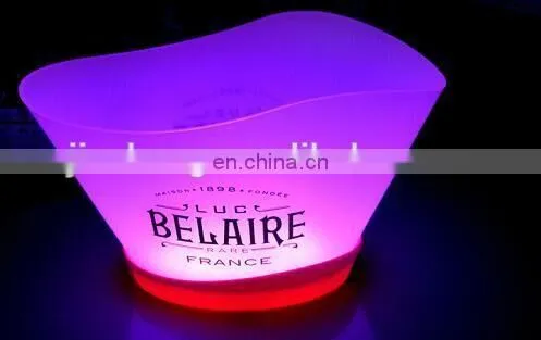 Custom Logo Large Plastic Led Ice Bucket for Beer photo-3