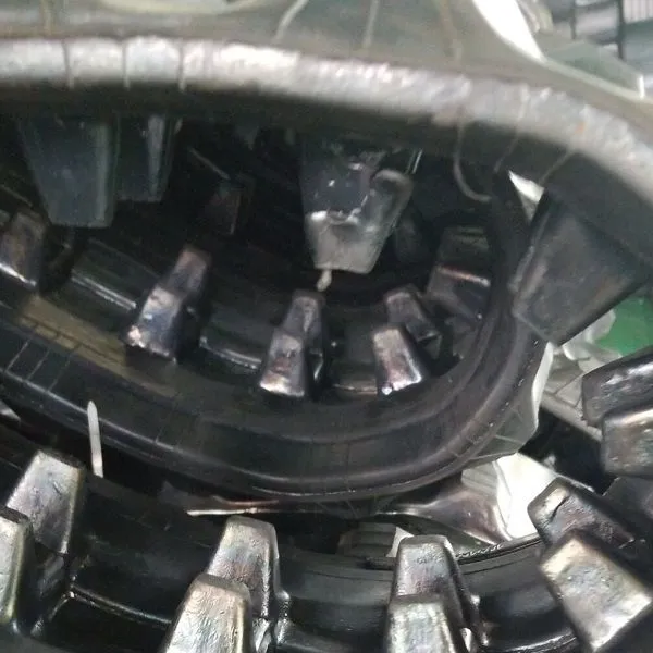 Kubota / Furukawa Mini Small Size Excavator Rubber Track Size 180mm x Pitch 72mm x Links 36 photo-2