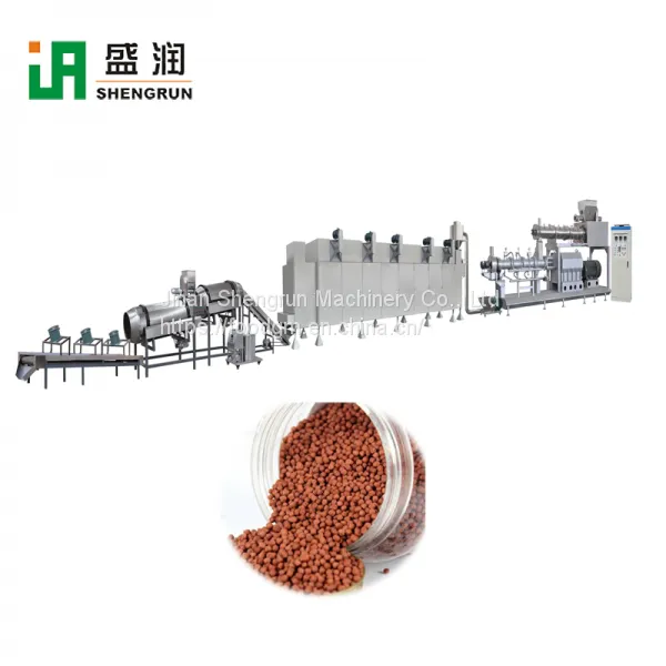 Floating Fish Feed Pellet Fish Food Machine Processing Plant