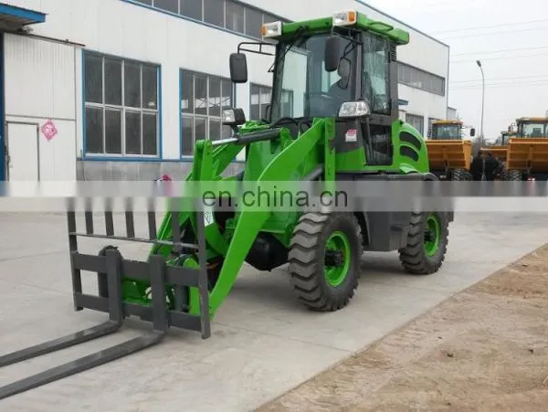 4wd 1.2ton Skidsteer Loader With Snow Blade photo-5