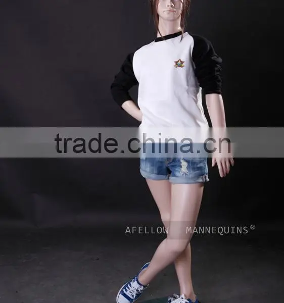 Wholesale Girls Mannequin Fiberglass Children Mannequin Realist Kids Dummy Manikin SK04 photo-2
