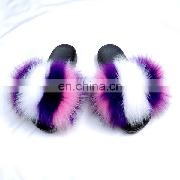 2020 Women Summer Beautiful Design Soft Fur Sandal Shoes photo-3