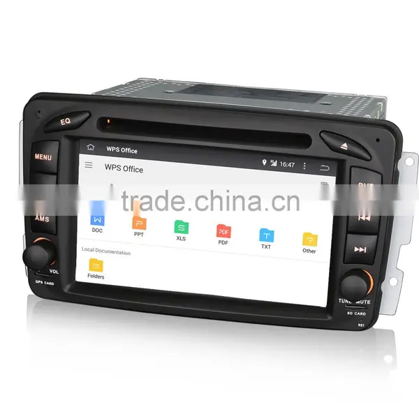 Erisin ES2507B 2 Din 7 Inch Touch Screen Android 4.4.4 Car DVD Player for Mercedes W203 photo-5