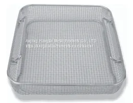 Sterilisation Basket – Wire Mesh Base, Perforated Sides – Various Sizes Wire Mesh Screen Baskets photo-5