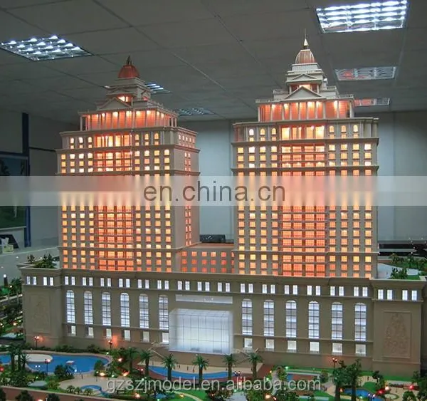 Miniature 3d Building Model , Maquette Office Custom Made Scale Models photo-2