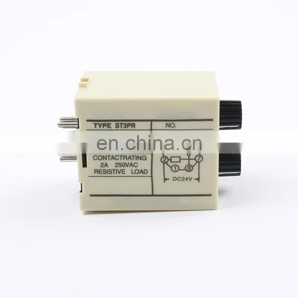 ST3PR Electrical Time Relay Counter Relays Knob Timer Relay With Socket Base Programme Twin Timer photo-4