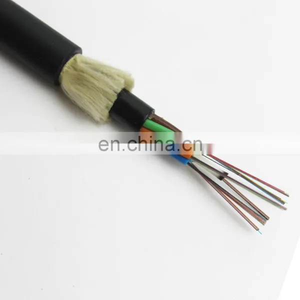 Factory Price Large Span PE/AT Sheath ADSS Fiberoptical Telephone Cable Outdoor Opticfibercableprice photo-2