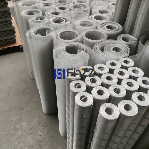Insect Guard Aluminium Metal Cloth Bright Finish Aluminium Wire Hardware Cloth for Screen Windows photo-3