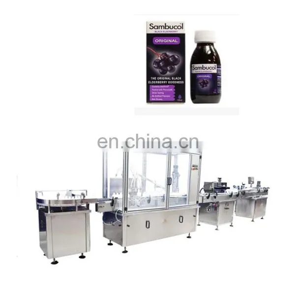 Factory Price Syrup Filling And Capping Machine/automatic 4 Head Filling Machine Liquid photo-4