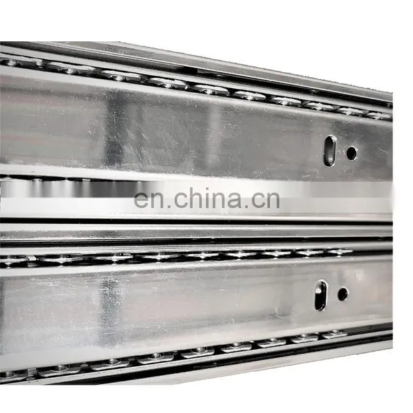 100 LB Capacity Full Extension Ball Bearing Side Soft Close Mount Rail Heavy Duty Drawer Slides photo-3