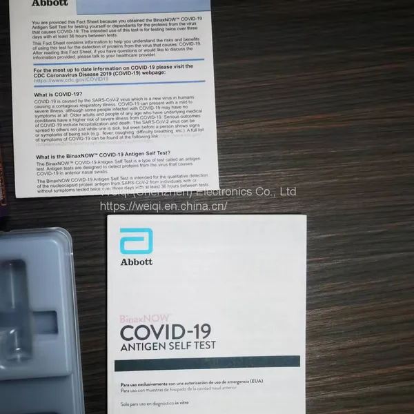 BinaxNOW COVID-19 Antigen Self Test, COVID Test With 15-Minute Results Without Sending to a Lab, Easy to Use at Home, FDA Emergency Use Authorization photo-5