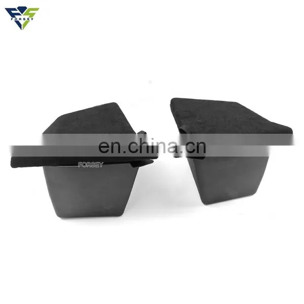 Model Y Car Trunk Storage Box Black ABS Waterproof for Tesla Interior Accessories Side Storage Box Organizer