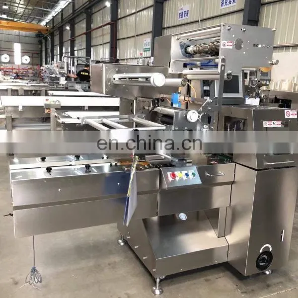Vegetable Flow Wrapping Machine Celery/Green Pepper /Cucumber Packing Machine photo-3
