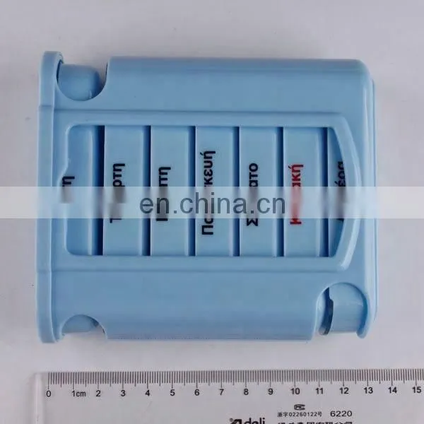 Plastic Pill Case 7 Day Pill Caseweekly Tablet Case photo-3