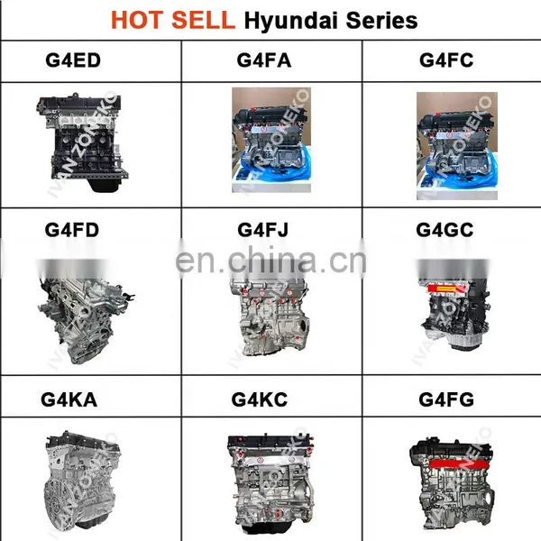 Brand New Wholesale Factory Price Original Quality Car Engine Assembly Long Block Fit For Hyundai Kia G4fa G4fc G4fd G4fj G4fl photo-4
