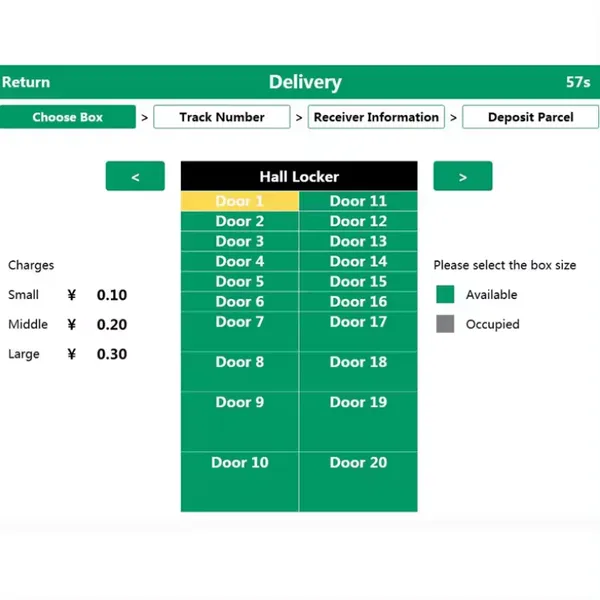 Smart Locker Software Include Mobile App Software, Parcel Locker Software, Cloud Sever Management Software Support OEM/ODM photo-3