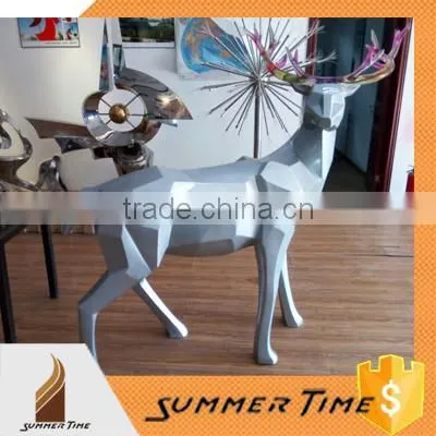 Fiberglass Reindeer Sculpture Mall Decoration