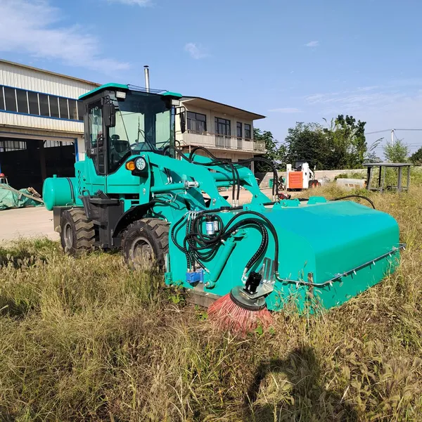 Sanitation Sweeper Warehouse Floor Scrubber Shandong Lu Installed 3800 Road Sweeper 1000L Water Storage Tank