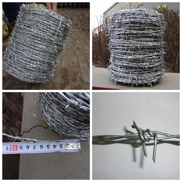 Professional Supplier Barbed Wire Roll Price Fence Barbed Wire Price Per Roll Barbed Wire From Jiahui Fence Metal photo-3