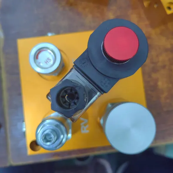 Hydraulic Directional Control Valve Cartridge Solenoid Lift Block ET-06 Manifold Block Excavator Block photo-5