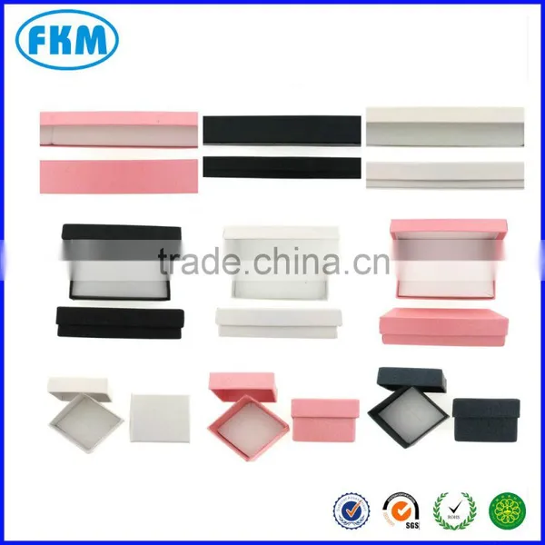 Art Paper Grey Board/leather/velvet Etc. Jewelry Boxes Material Ring Box photo-4