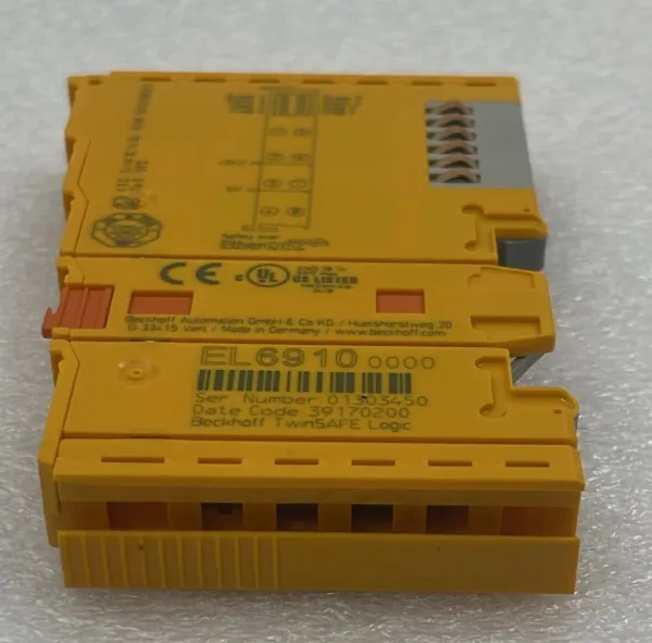 Beckhoff EL6910 EtherCAT TwinSAFE Logic Terminal Advanced Safety Controller Module FSoE PROFIsafe SIL3 PL e photo-2