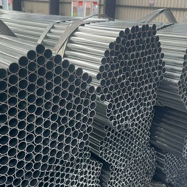Hot Dipped Galvanized Steel Pipe GI Pipe ERW Welded Q235B ASTM A53 for Water Gas Construction photo-5