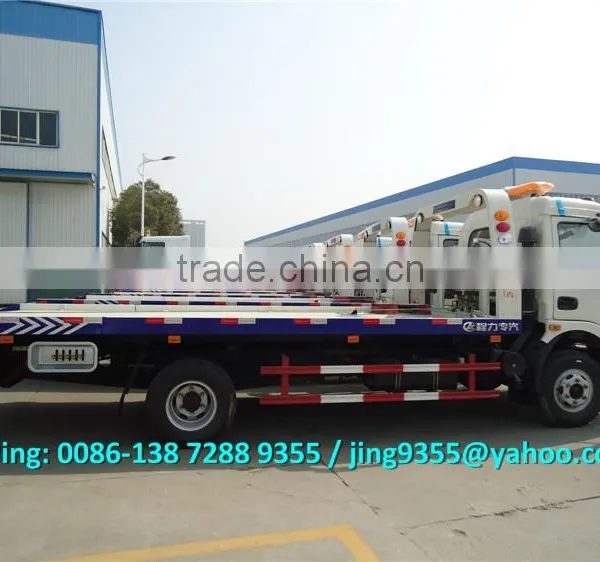 DFAC Euro III Towing Truck, 5600*2350mm Flatbed Tow Truck,cheap Tow Trucks for Sale photo-6
