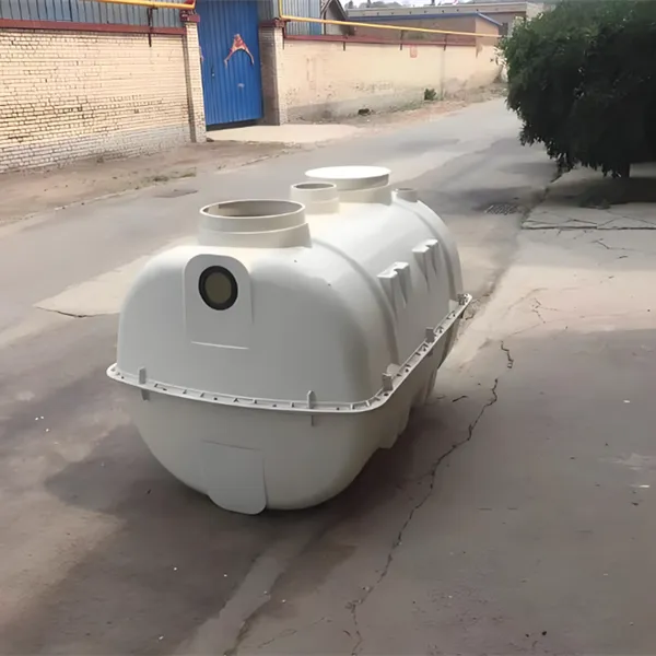 2.5 Cubic Meter FRP Fiberglass PE Septic Tank for Domestic Sewage Treatment