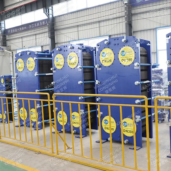 High Energy Efficiency Plate Heat Exchanger, DN50 Flange Connection, 304SS, 1.6MPa Industrial Grade photo-3