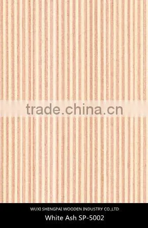 China Factory Artificial White Ash Timber Wood Recon Face Veneer/veneer Stone for Wooden Decoration and Building Decoration