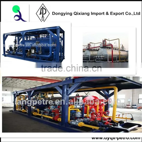 Skid Mounted 3 Phase Well Test Separator for Oil-gas Well Surface Test