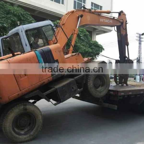 Used Japan Wheel Excavator Hitachi EX100WD-1 For Sale photo-5