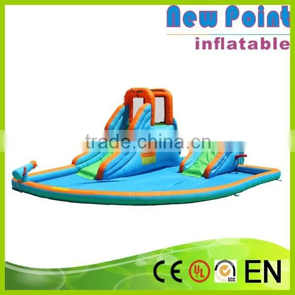 New Point Cheap Inflatable Double Water Slides, Water Slide for Inflatable Pool photo-3