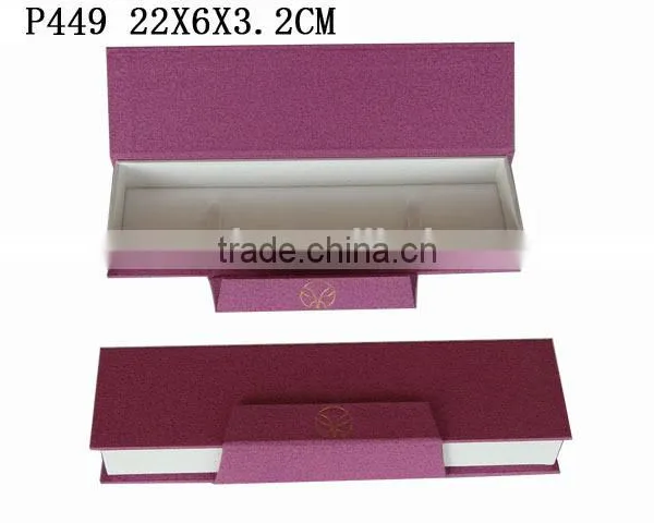 2016 Elegant Custom Earring Box Paper With Flannel Insert P447 photo-3