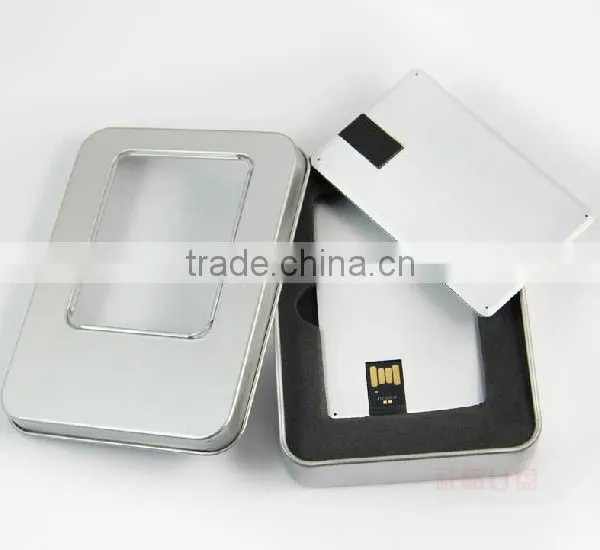 USB 2.0 High Speed Business Card Metal Usb Flash Drive 2GB for Promotion Gift photo-6