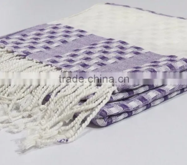 Turkish Towel Hammam Peshtemal Fouta Cotton Pareo Indian Manufacturer photo-3