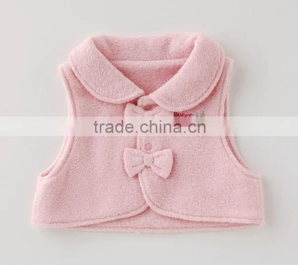 Japanese Wholesale Products High Quality Cute Ribbon Baby Vests Winter Clothes Kids Wear Toddler Clothing Children Infant photo-3