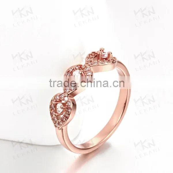 2015 New Model Cluster Stone Saudi Arabia Gold Platinum Wedding Ring Price photo-2