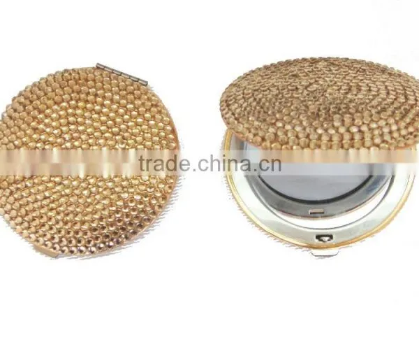 Rhinestone Comestic Mirror Crystal Mirror for Lady photo-4