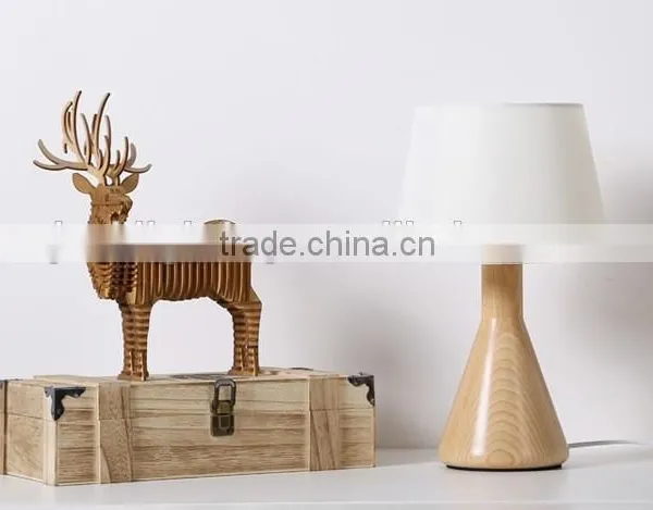 LED Wood Table Light The Latest Style Wood Table Lamp JK-879-19 LED Wood Table Lamp photo-2