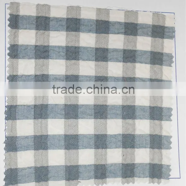 Cotton and Spandex Yarn Dyed Fabric