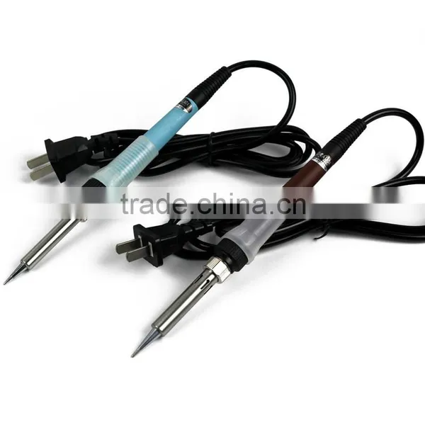 LAOA 25W Ceramic Free Shipping Blue Color Lead-free Adjustable Constant Temperature Internal Heating Electric Soldering Iron photo-6